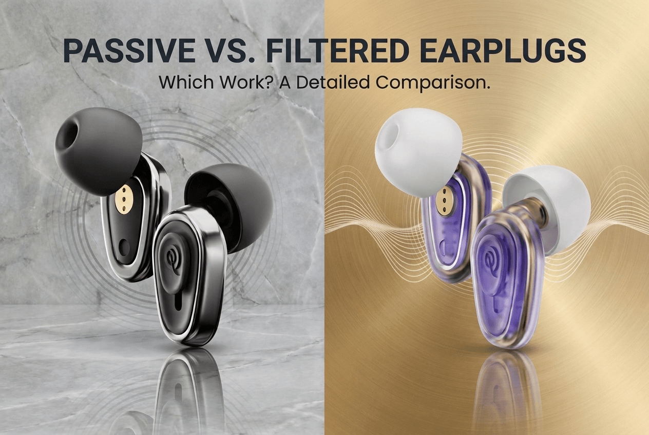 Passive Versus Filtered Earplugs