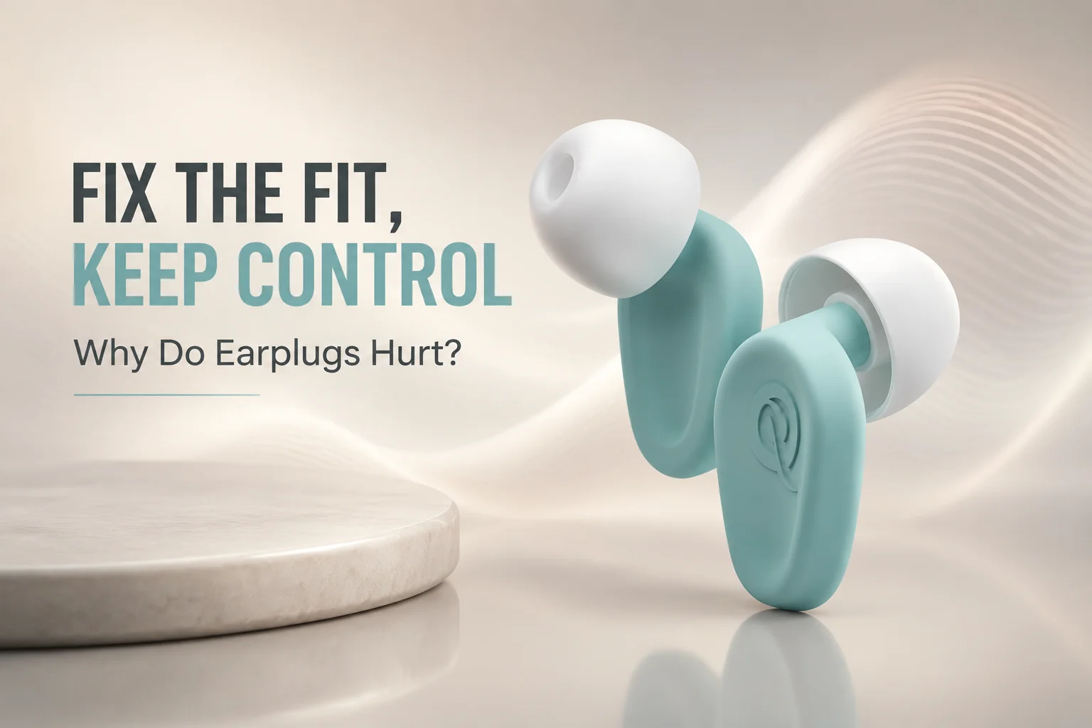 Why Do Earplugs Hurt Fix the Fit Keep Control