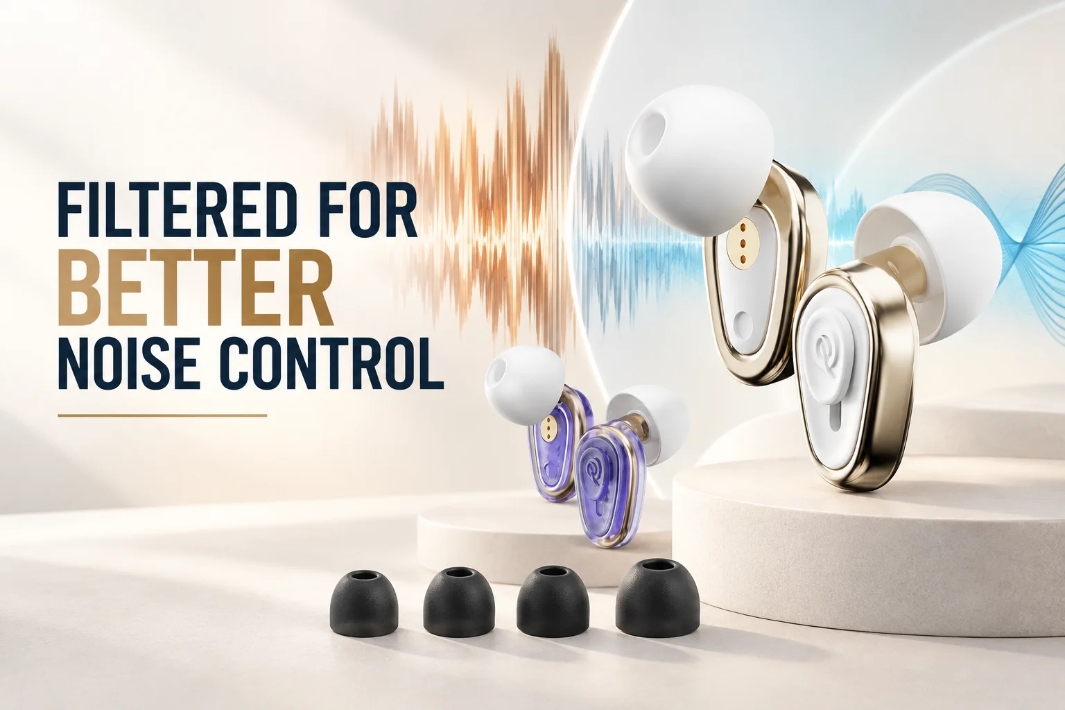 Filtered for better noise control