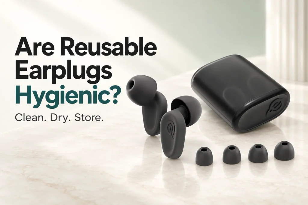 are reusable earplug hygienic