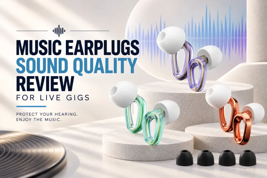 Music Earplugs Sound Quality Review for Live Gigs 2 musci earplugs sound quality