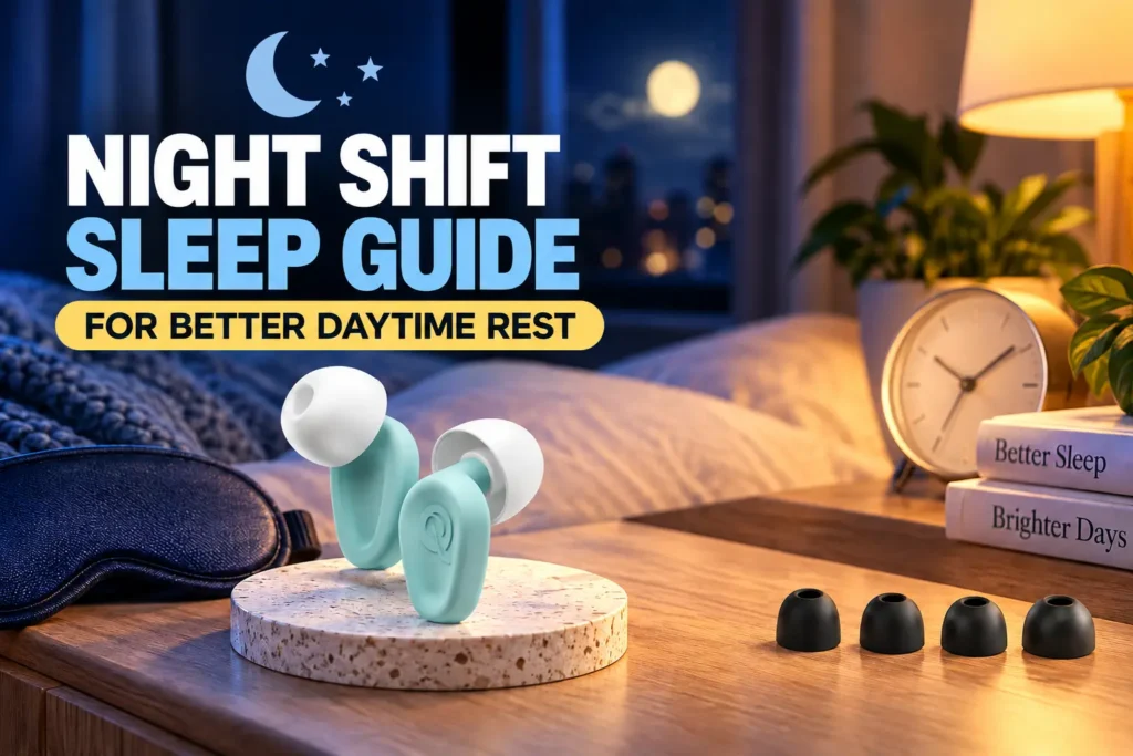 Night Shift Sleep Guide Bedside Scene