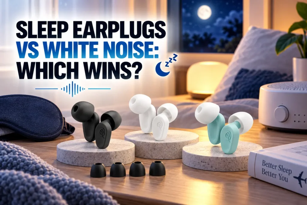 Sleep Earplugs vs White Noise